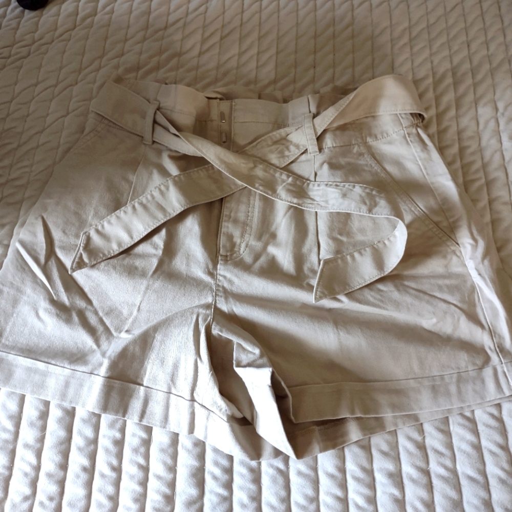 Loft paper bag shorts